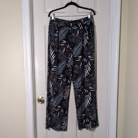 sandiva Pants - NWOT Sandiva Tropical Wide Leg Pants | Beach Resort Coastal Vacation Cruise